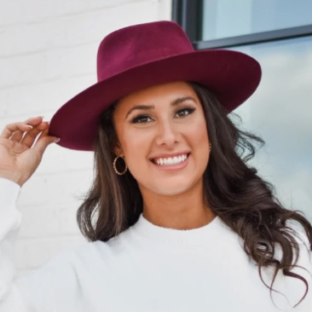 🔥RESTOCKED! 🔥 Western Felted Fedora / Rancher Hat - Picture 6 of 7